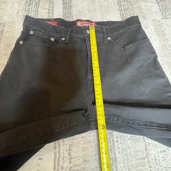 NWOT Lucky Brand Legend Stevie High Rise Flare Jeans Black Rhinestone 10/30R - Picture 12 of 12